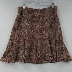 3For$20 Axcess Liz Claiborne Chocolate Brown Apparel Skirt Size:10